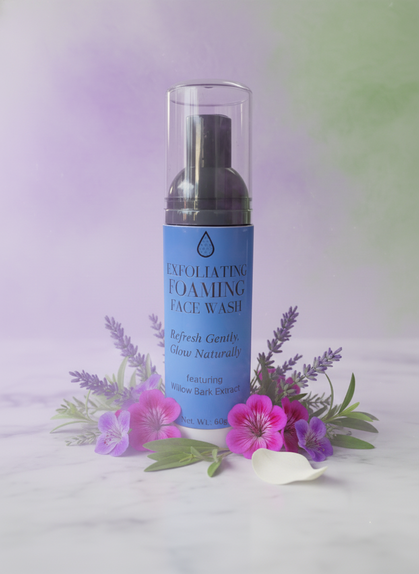 EXFOLIATING FOAMING FACE WASH 60g