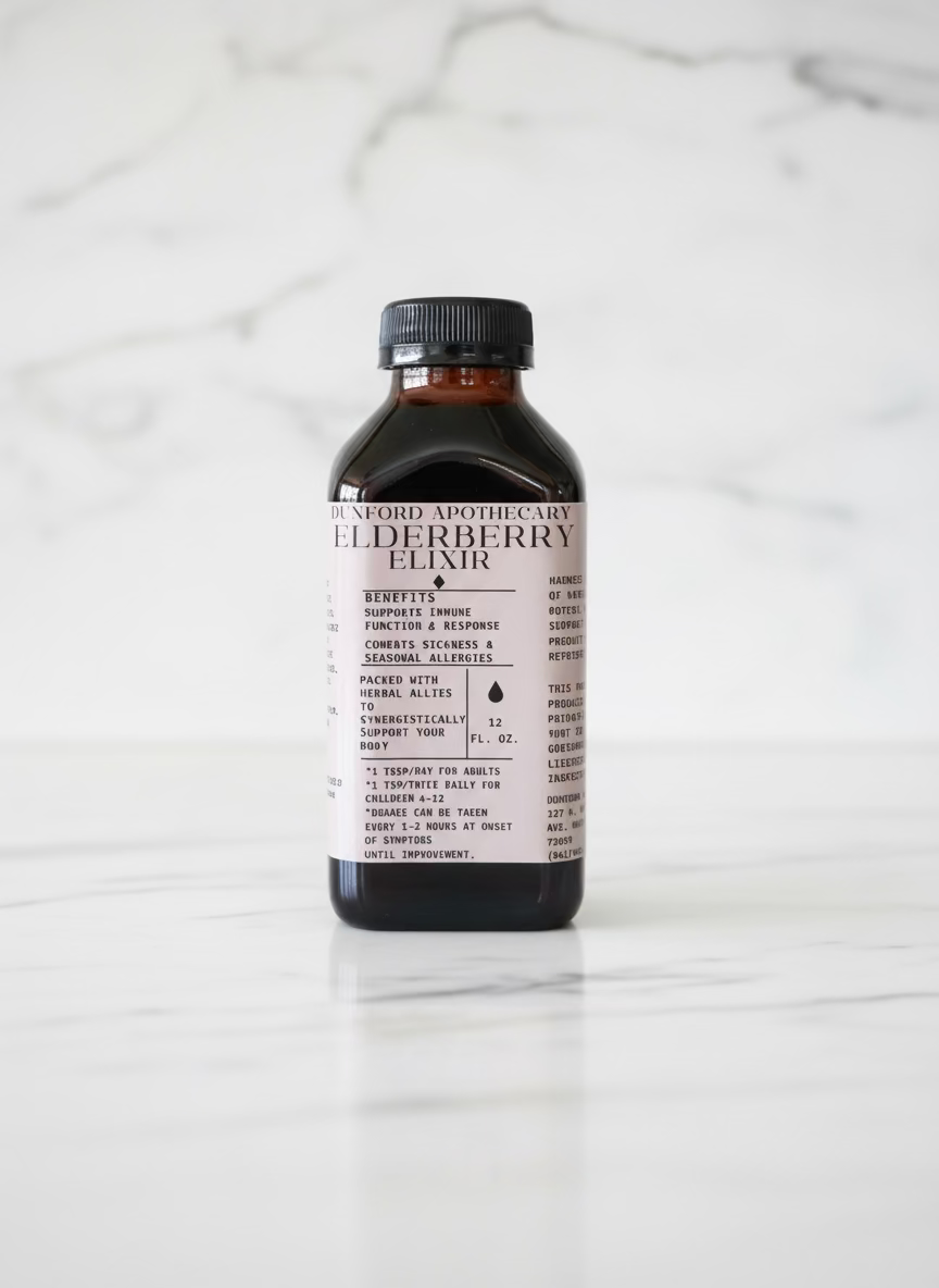 ELDERBERRY ELIXIR 12 FL Oz
