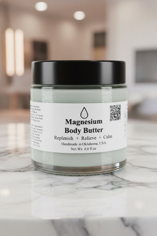 MAGNESIUM BODY BUTTER 4 Oz